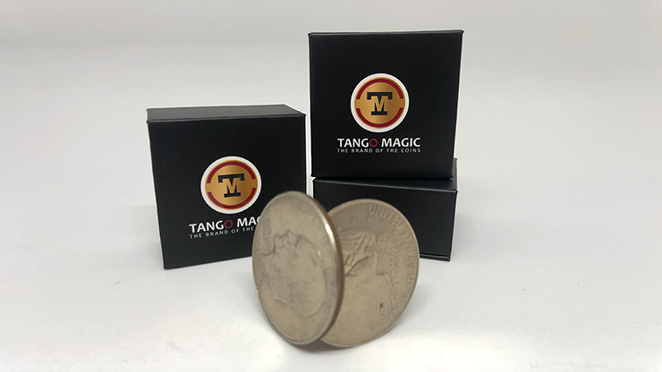 (image for) Flipper Coin Eisenhower Dollar (D0038) by Tango - Trick - Click Image to Close