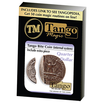 (image for) Bite Coin - US Quarter (Internal With Extra Piece) (D0045)by Tango - Trick - Click Image to Close