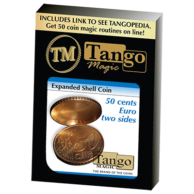 (image for) Expanded Shell Coin 50 Cent Euro (Two Sides) by Tango - Trick (E0004) - Click Image to Close