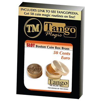 (image for) Slot Boston Box Brass 50 cent Euro by Tango -Trick (B0020)