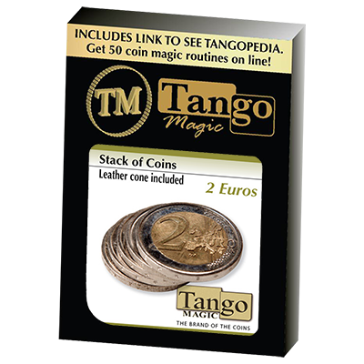 (image for) Stack of Coins (2 Euros) by Tango Magic- Trick (E0053) - Click Image to Close