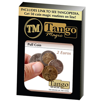 (image for) Pull Coin (2 Euro) by Tango Magic -Trick (E0047) - Click Image to Close