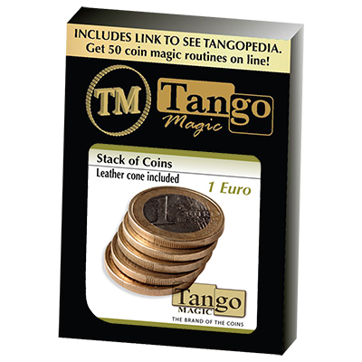 (image for) Stack of Coins (1 Euro) by Tango Magic - Trick (E0052) - Click Image to Close