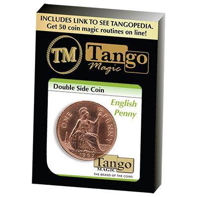 (image for) Double Side Coin English Penny (D0037) by Tango-Trick - Click Image to Close