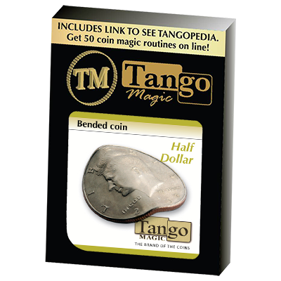 (image for) Bended Coin (Half Dollar)(D0098) by Tango - Trick - Click Image to Close