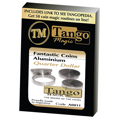 (image for) Fantasic Coins Quarter Dollar Aluminum (A0011) (Made with Real Coins) by Tango-Trick - Click Image to Close