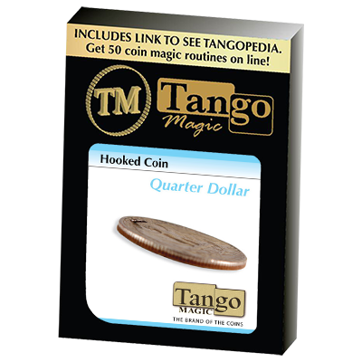 (image for) Hooked Coin Quarter by Tango - Trick (D0065) - Click Image to Close