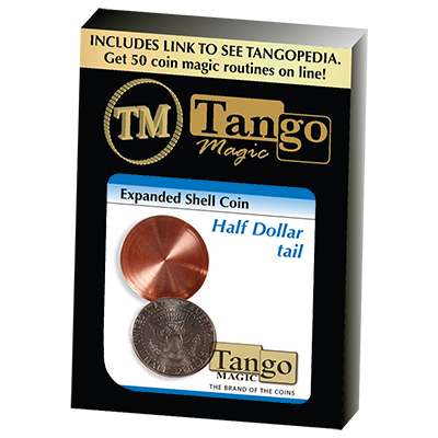 (image for) Expanded Shell Coin - Half Dollar (Tail)(D0002) by Tango - Trick - Click Image to Close