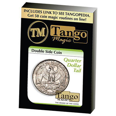 (image for) Double Side Quarter (Tails)(D0036) by Tango Magic - Trick - Click Image to Close