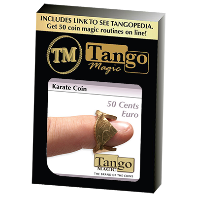 (image for) Karate Coin 50 Cents Euro by Tango Magic - Trick (E0060) - Click Image to Close