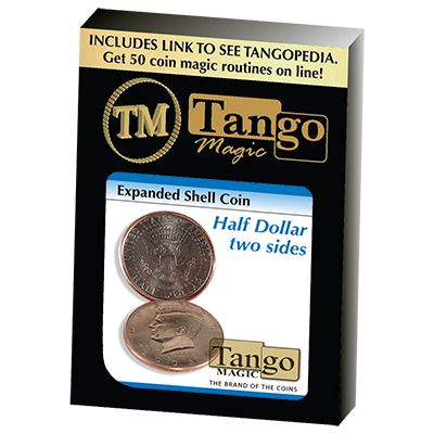 (image for) Expanded Shell Half Dollar (Two Sided)D0006 by Tango - Trick - Click Image to Close