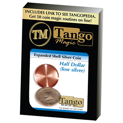 (image for) Expanded Shell Silver Half Dollar (D0003) by Tango - Trick - Click Image to Close