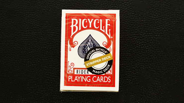 (image for) Stripper Deck Bicycle (Red) by US Playing Card - Click Image to Close