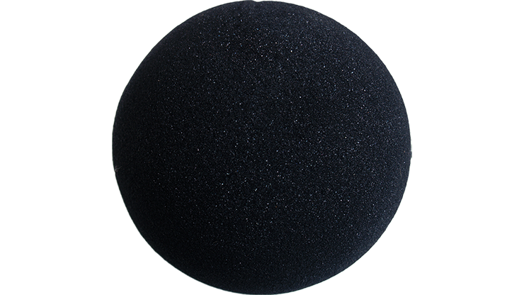 (image for) 4 inch Super Soft Sponge Ball (Black) from Magic by Gosh (1 each) - Click Image to Close
