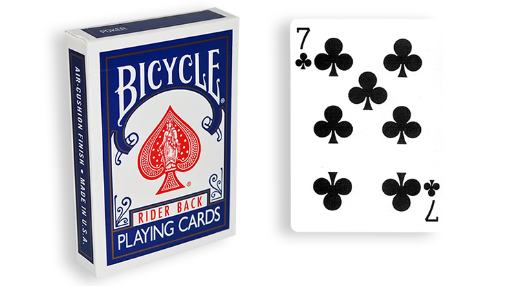 (image for) Blue One Way Forcing Deck (7c) - Click Image to Close