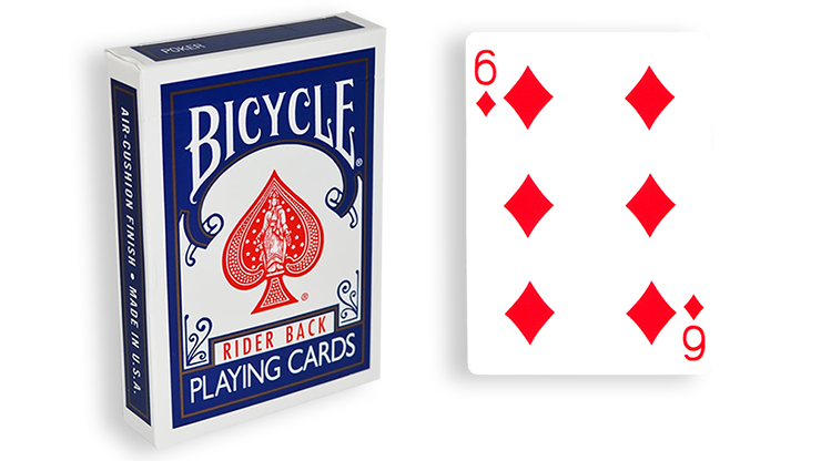 (image for) Blue One Way Forcing Deck (6d) - Click Image to Close