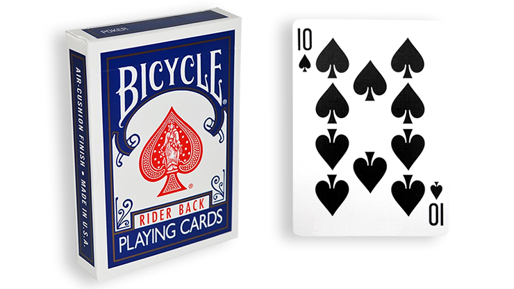 (image for) Blue One Way Forcing Deck (10s) - Click Image to Close