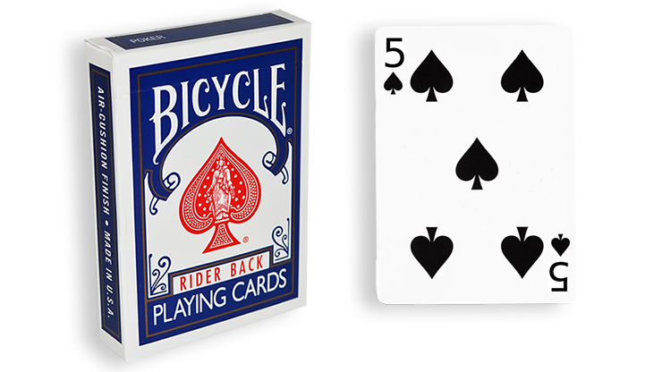 (image for) Blue One Way Forcing Deck (5s) - Click Image to Close