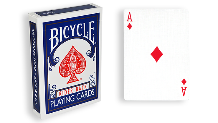 (image for) Blue One Way Forcing Deck (ad) - Click Image to Close