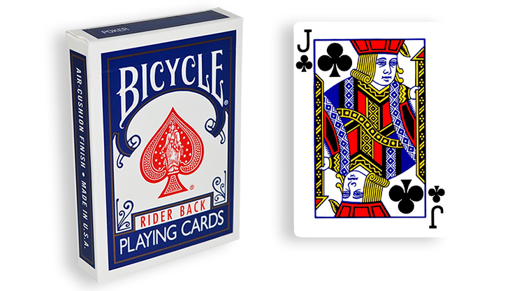 (image for) Blue One Way Forcing Deck (jc) - Click Image to Close