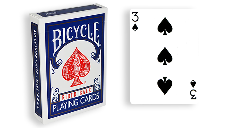 (image for) Blue One Way Forcing Deck (3s) - Click Image to Close