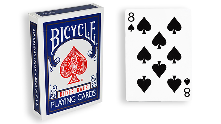 (image for) Blue One Way Forcing Deck (8s) - Click Image to Close