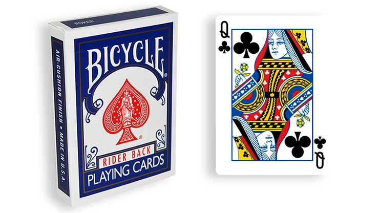 (image for) Blue One Way Forcing Deck (qc) - Click Image to Close