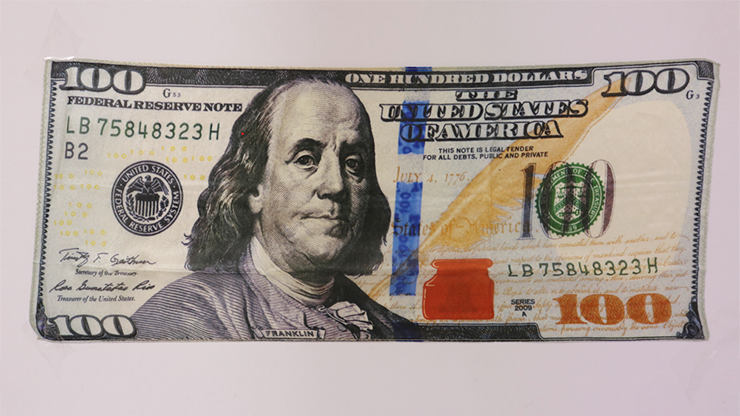 (image for) Silk 18 inch $100 Bill from Magic by Gosh - Trick
