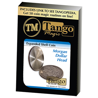 (image for) Expanded Shell Coin - Morgan Dollar (D0008)(Head) by Tango - Trick - Click Image to Close