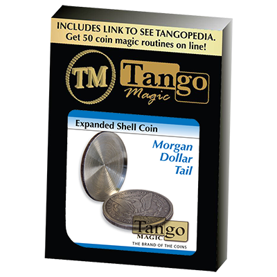 (image for) Expanded Shell Coin - Morgan Dollar (Tail) (D0099) by Tango - Trick - Click Image to Close