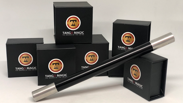 (image for) Magic Wand in Black (with gold tips) by Tango (W002) - Click Image to Close