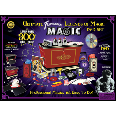(image for) Ultimate Legends of Magic (With DVD) by Fantasma Magic - Trick - Click Image to Close