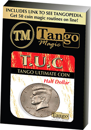 (image for) Tango Ultimate Coin (T.U.C)(D0108) Half dollar with instructional video by Tango - Trick - Click Image to Close