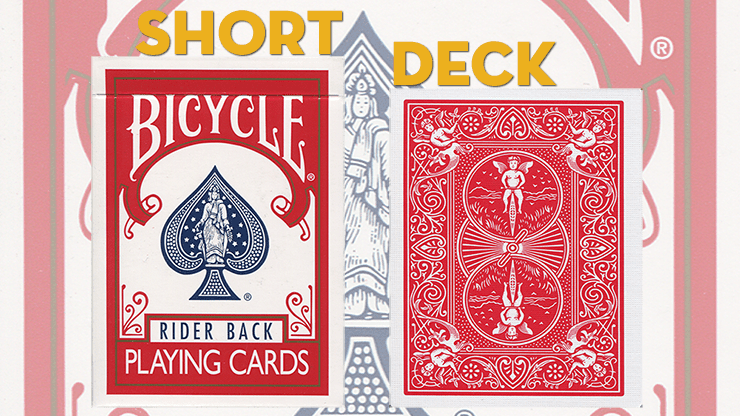 (image for) Short Bicycle Deck (RED) - Trick - Click Image to Close