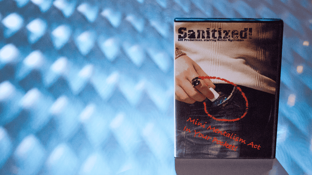 (image for) Sanitized (With Gimmicks) by Kelvin Ngcredible and SansMinds - DVD