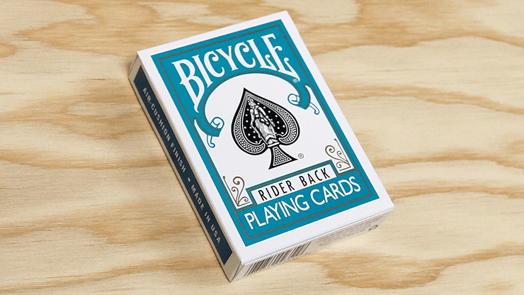 (image for) Bicycle Turquoise Playing Cards by US Playing Card - Click Image to Close
