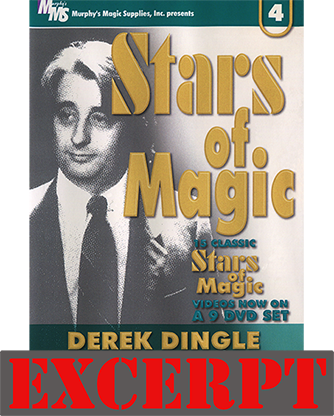 (image for) All Backs video DOWNLOAD (Excerpt of Stars Of Magic #4 (Derek Dingle)) - Click Image to Close