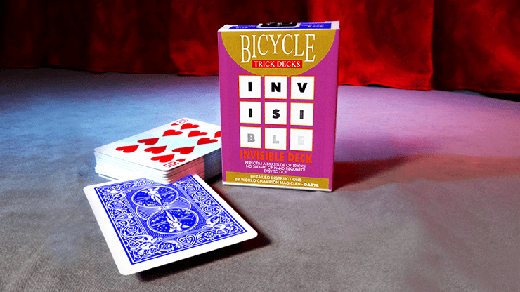(image for) Invisible Deck Bicycle Mandolin (Blue) - Click Image to Close