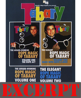 (image for) Ring & Rope video DOWNLOAD (Excerpt of Tabary (1 & 2 On 1 Disc), 2 vol. combo, DVD) - Click Image to Close