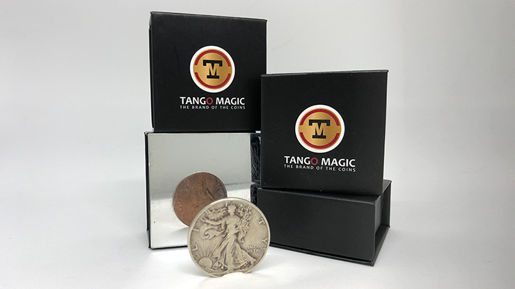(image for) Tango Silver Line Copper and Silver Walking Liberty/English Penny (D0120) by Tango - Click Image to Close