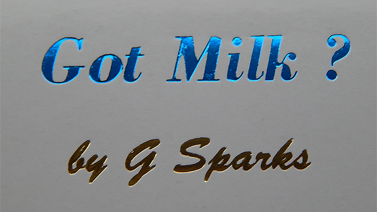 (image for) Got Milk? by G Sparks - Trick