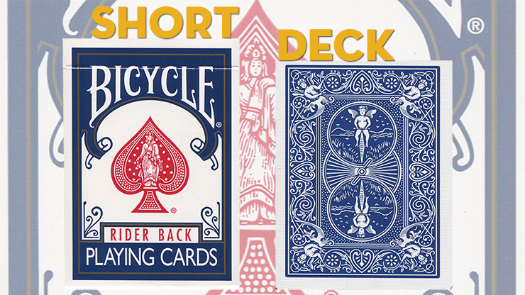 (image for) Short Bicycle Deck (BLUE) - Trick - Click Image to Close