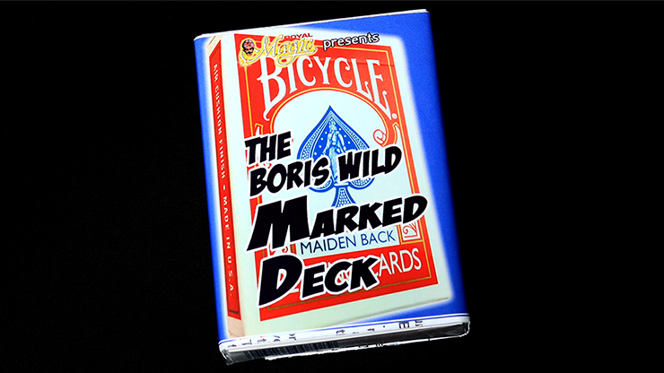 (image for) The Boris Wild Marked Deck (RED) by Boris Wild - Trick - Click Image to Close