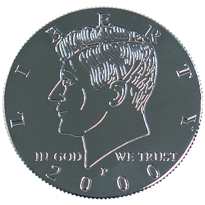 (image for) Kennedy Palming Coin (Half Dollar Sized) by You Want It We Got It - Trick - Click Image to Close
