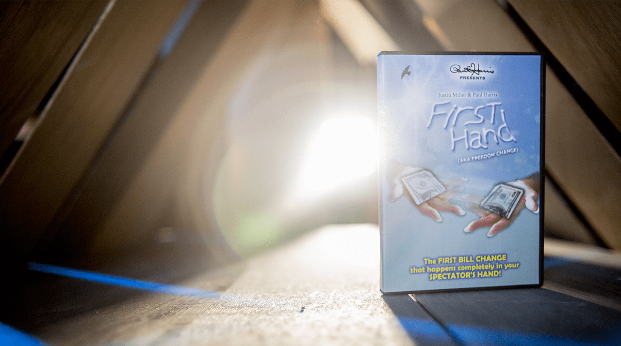 (image for) Paul Harris Presents First Hand (AKA Freedom Change) DVD and Gimmick by Justin Miller