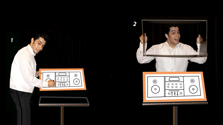 (image for) Transformation of Painting to CD Player by Tora Magic - Click Image to Close