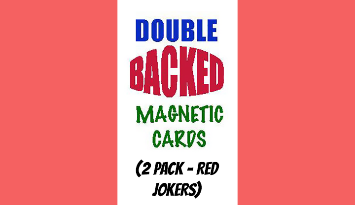 (image for) Magnetic Cards (2 pack/Red Jokers) by Chazpro Magic. - Trick - Click Image to Close