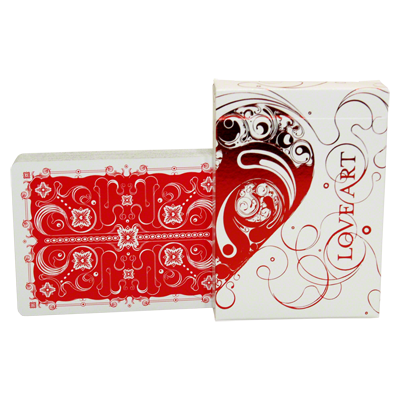 (image for) Love Art Deck (Red / Limited Edition) By Bocopo.co USPPC - Click Image to Close