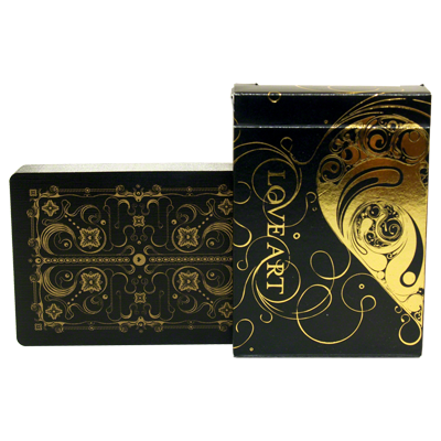 (image for) Love Art Deck (Gold / Limited Edition)deck By Bocopo.co USPCC - Click Image to Close