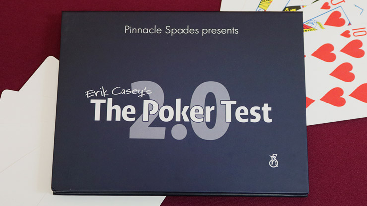 (image for) Poker Test 2.0 (Gimmick and Online Instructions) by Erik Casey - Trick - Click Image to Close